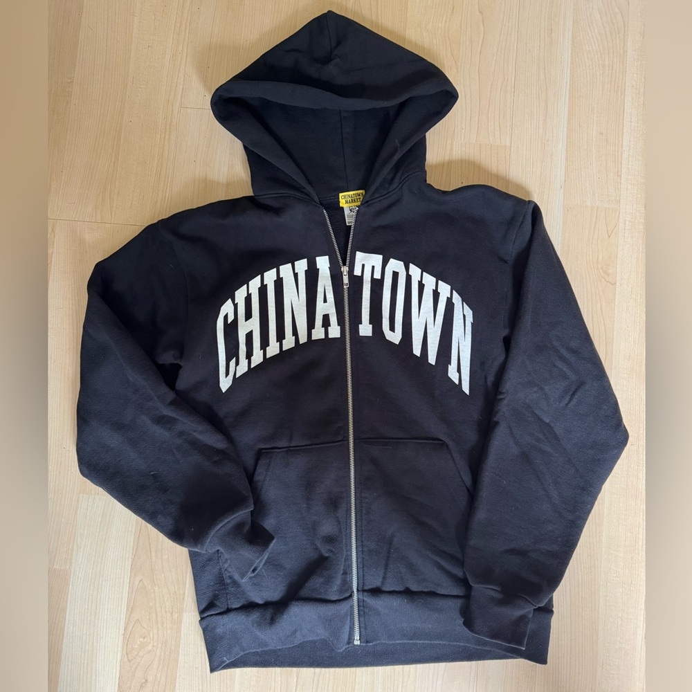 Chinatown Market color changing zip up hoodie